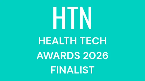 
                      HTN Health Tech Awards 2026 Finalist
                    