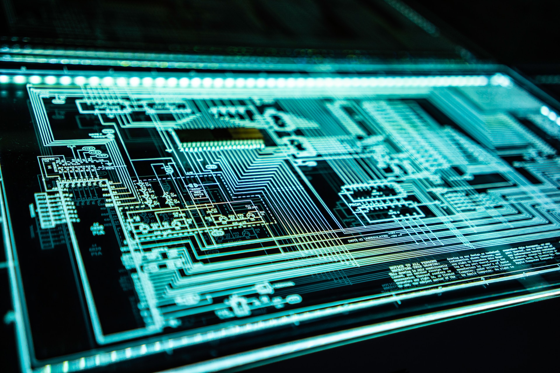 an abstract image representing technology